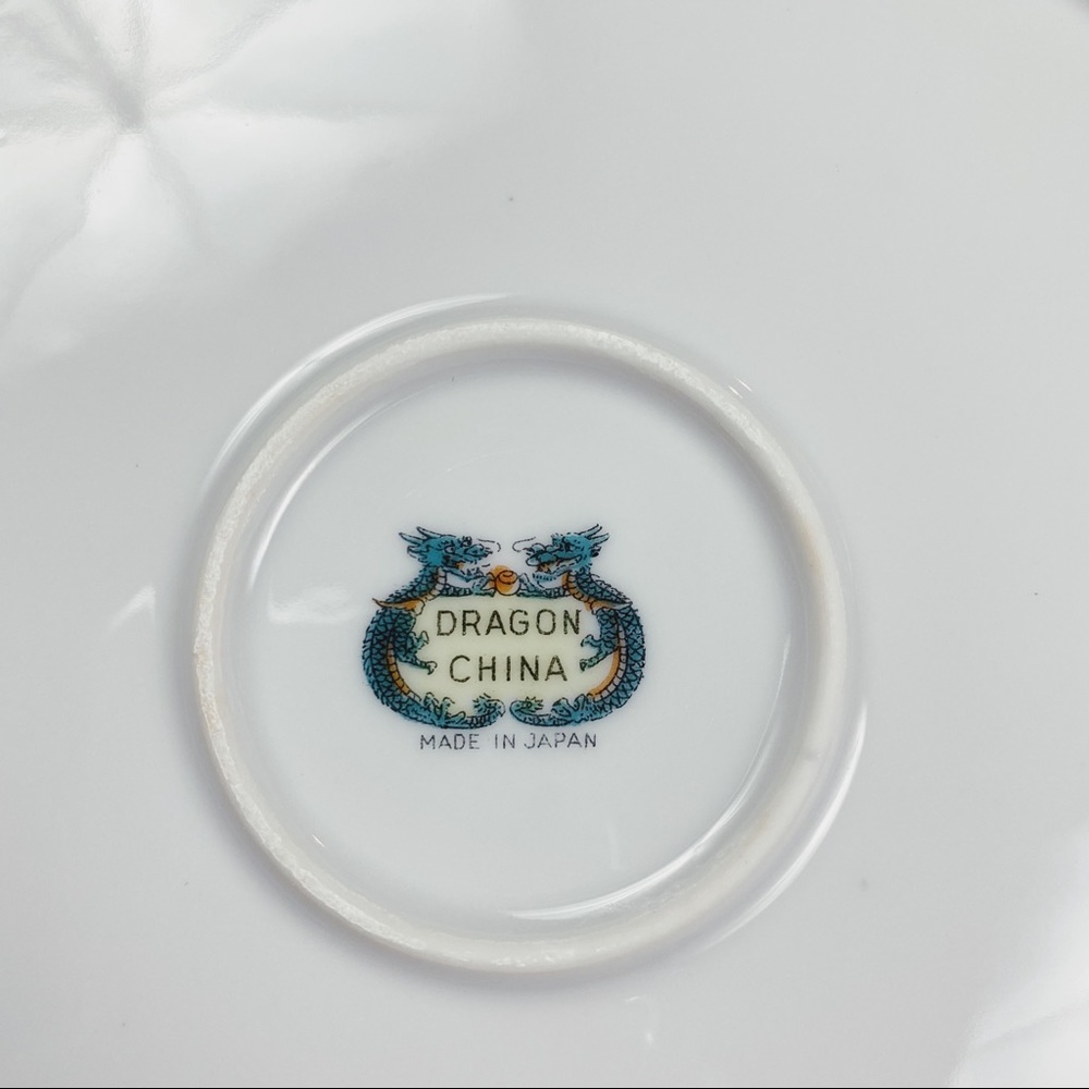Vintage Tea & Toast Snack Plate and Teacup Set - Picture 6 of 6